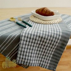 파스텔숲길 주방소품 린넨 냅킨세트, 그레이 3종세트