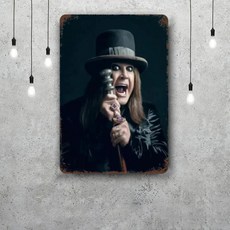 장식 포스터 빈티지 주석 간판 금속 플라크 펍 맨 케이브 클럽 벽장식, 26. Style-26