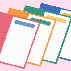 픽펭 6공노트속지 A6 6공 하프노트 리필