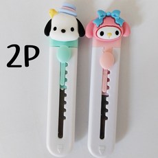 시나모롤 키티 커터칼 컷터칼 컷팅칼 언박싱 택배칼, 1개, 모자포차코_마이멜로디모음