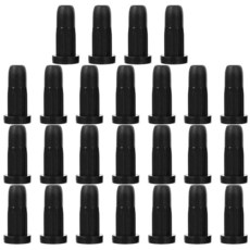 [ 694428 ] 토피쿠 25피스 캐스터 소켓 슬리브 플라스틱 라운드 인서트 의자 휠 캡 교체 바 가구 하드웨어 사무실 액세서리용