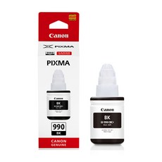 정품 캐논 잉크 GI-990 G3910 G3900 G3915 G2910 G4900, [정품] GI990 검정, 1개