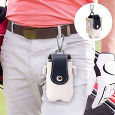 골프티파우치 골프공 보관 파우치 볼 케이스 가방, 볼케이스(브라운)