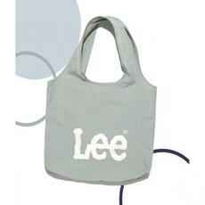 브랜드정품 리 LEE 빅 로고 패커블백 민트 237943
