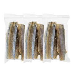 프리미엄 수제 학꽁치포 3팩 세트 쭈갑문 두족류 삼봉에기 생미끼, 3개, 10개입