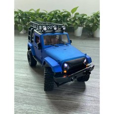 勇伯模型 F1M越野車, 藍色硬頂帶行李架, 1個