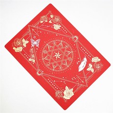 유럽풍 커팅매트 다꾸 재단 칼판 커터 고무, 1_A4 레드