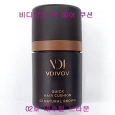 비디보브 퀵 헤어 쿠션, 내추럴 브라운, 1개