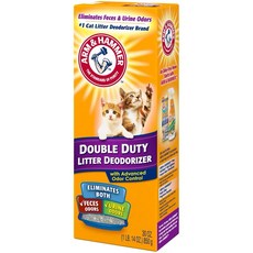 美國 Arm & Hammer 鐵鎚 除臭粉 850g 雙效貓砂除臭粉 進階除臭控制, 1個