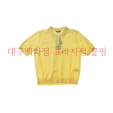콜핑 기본 여성 여름 반팔 카라 니트(KXW5861W 002)
