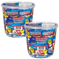하리보 스타믹스 1000g X 2개, 1kg