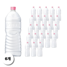 아이시스 8.0 ECO 생수 무라벨 2L 6개