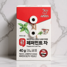 오늘좋은 페퍼민트 차 2gX20입