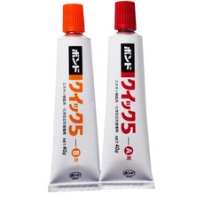 小西 Quick5 AB膠 金屬陶瓷器首飾修補劑 40g x 2, 1個