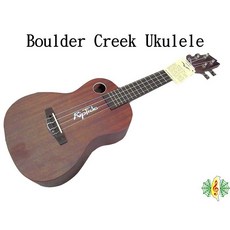Boulder Creek 烏克麗麗 Ukulele 23吋 桃花心木 雙音孔 (含硬盒 調音器 教材), 1個
