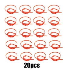 간편형 스노우체인 자동차 안티 스키드 체인 1/10/20/50pcs 타이어 진흙 스노우 겨울 휠 자동 액세서리, 20pcs