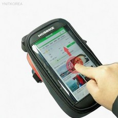 스탠드앤백 자전거 스마트폰 거치대 가방 용품 방수팩 바이크 국토종주 파우치, 1개, 상세페이지 기재