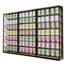 케이스 진열장 전시대 진열대 핸드폰 거치대 판매대 수납, 60x30x200 캐비닛 없음