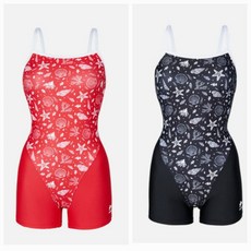 여성 2부 심볼반신수영복 2칼라 택1_IC 330771