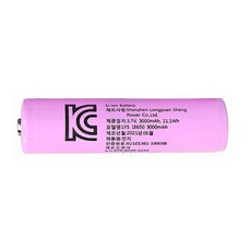 18650 리튬이온 충전지 3000mAh, 1개입, 1개