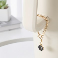 물병 꾸미기 체인, 1개, 블랙 J