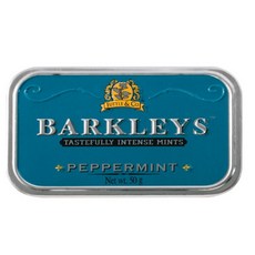 바클리즈 클래식 민트 틴 캔디 페퍼민트, 50g, 2개