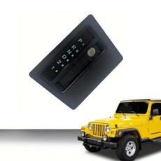 NTING 지프 랭글러 TJ 1997-2006 교체용 06130553과 호환되는 자동 변속기 시프트 베젤 트림