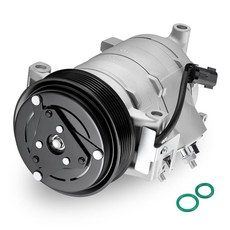 SYKRSS 158342 Air Conditioning A/C Compressor with Clutch Compatible with Jeep Grand Cherokee 2007