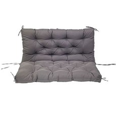 그네의자 정원그네 흔들의자 야외 벤치 오버봉제 파티오 교체용 시트 스윙용 쿠션 스윙 가든, A. 방수모델-다크그레이