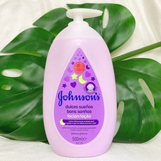 Johnson's 嬌生嬰兒潤膚乳液, 1個, 甜夢潤膚乳500ML(紫)-24/05, 500ml, 甜夢潤膚乳