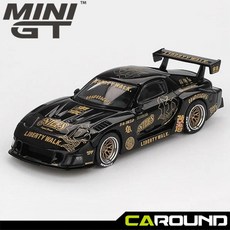 미니지티(1101) 1:64 마쯔다 RX-7 LB-슈퍼 실루엣 FD-NILES, 1개