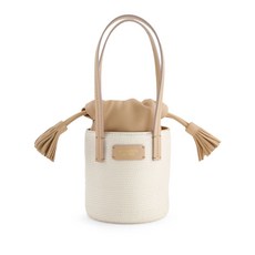 지암바티스타발리 로고 패치 비치 백