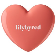 lilybyred 甜美心型腮紅膏 保濕服貼 自然光澤 多次疊加不易結塊 持久完美妝容 清新紅潤色調, 03 甜柚橙, 1個