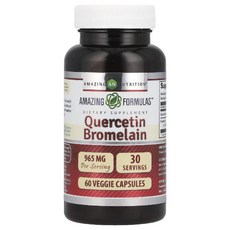 어메이징 뉴트리션 퀘르세틴 Quercetin 800mg 베지 캡슐 60정, 1개