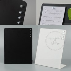 미주니상점 새로형 철판 A5 게시판용품, 흰색