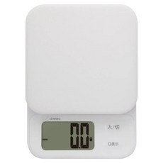 DRETEC 드레텍 주방 디지털 전자저울 KS-829 0.1g 화이트 색상, KS-829WT