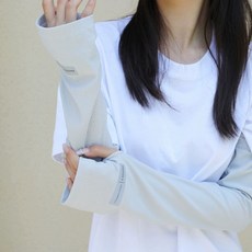 방한 방수 라이딩 예쁜 망사 오토바이 오토바이용품 커플 장갑 슬리브 여름 아이스 제품 아이스토시 차단토시 자외선, 8.원사이즈 실버스트라이프 라이트그레이