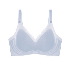 OniWear 高品質無感軟支撐冰絲內衣 聚攏無鋼圈 軟支撐 細孔乳膠墊 固定杯 無痕內衣 可調式肩帶