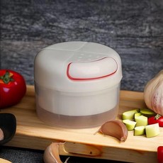 手動切菜料理機 - 蒜泥/薑末/辣椒/嬰兒副食品輕鬆製作, PP軟底-170ML