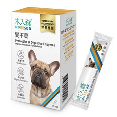 木入森 MORESON 犬寶 變不臭 改善腸道菌叢平衡, 1個, 消化+腸道健康, 15份