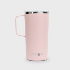 캐나다 아소부 세라믹 스텐 진공 보온보냉 타워머그 600ML 핑크 195127, 캐나다 아소부 세라믹 스텐 진공 보온보냉 타워머그 60