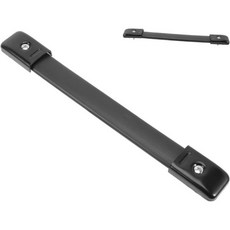 조조펀이 빈티지 블랙 스피커 손잡이 내구성 있는 고무 그립 기타 앰프용 설치 용이 하드웨어 포함 편안하고 실용적인 디자인 캐비닛용