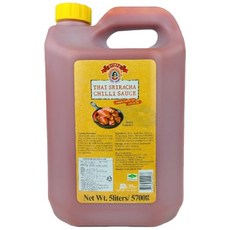 수리 타이 스리라차 칠리 소스, 5L, 1개