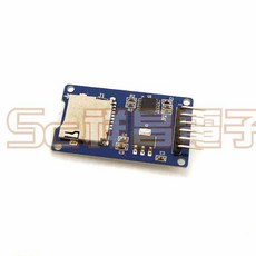 祥昌電子 Micro SD卡讀取模組 SPI接口 TF卡讀寫器, 1個