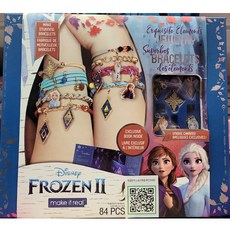 DISNEY FROZEN 2 디즈니 겨울왕국2 DIY 쥬얼리 세트 84pcs (악세사리 만들기), 1개