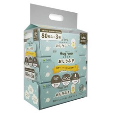 iSDG 허그유 푹신푹신 엉덩이닦기, 1개, 240매입, 55g