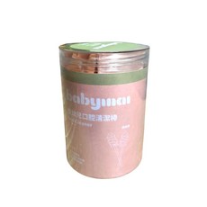 BABYMAI 嬰幼兒專用口腔清潔棒 紗布棒 NUBY 口腔清潔棉棒 舌苔清潔 寶寶潔牙棉 潔牙棒 寵物 寶寶買 去奶垢, 1個, BABYMAI-標準款 / 0060, 10g