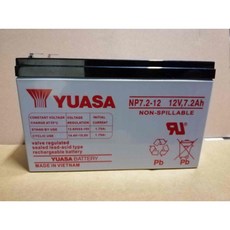 Yuasa NP7.2-12 12V 7.2AhUPS不斷電系統電池, 1個