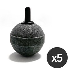 아쿠아테라 수족관 에어스톤 볼타입 콩돌 30Dx5개, 1개