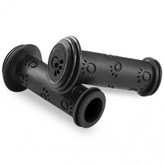 자전거핸들 자전거 핸들 바 그립 미끄럼 방지 부드러운 고무 더 나은 사이클링 경험, Black, 1개